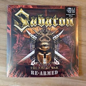 New Sabaton The Art Of War Re-Armed Black Vinyl Edition Power Metal Sealed Epic